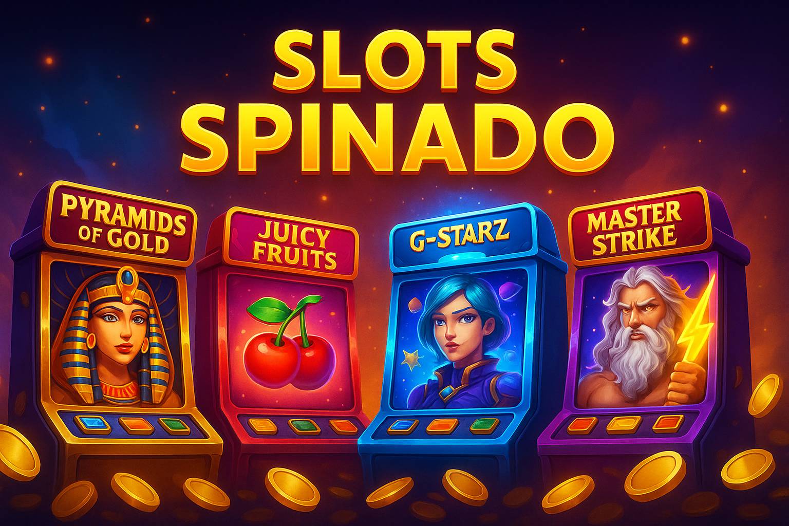 Jogos de Slot no Casino Online SPINADO