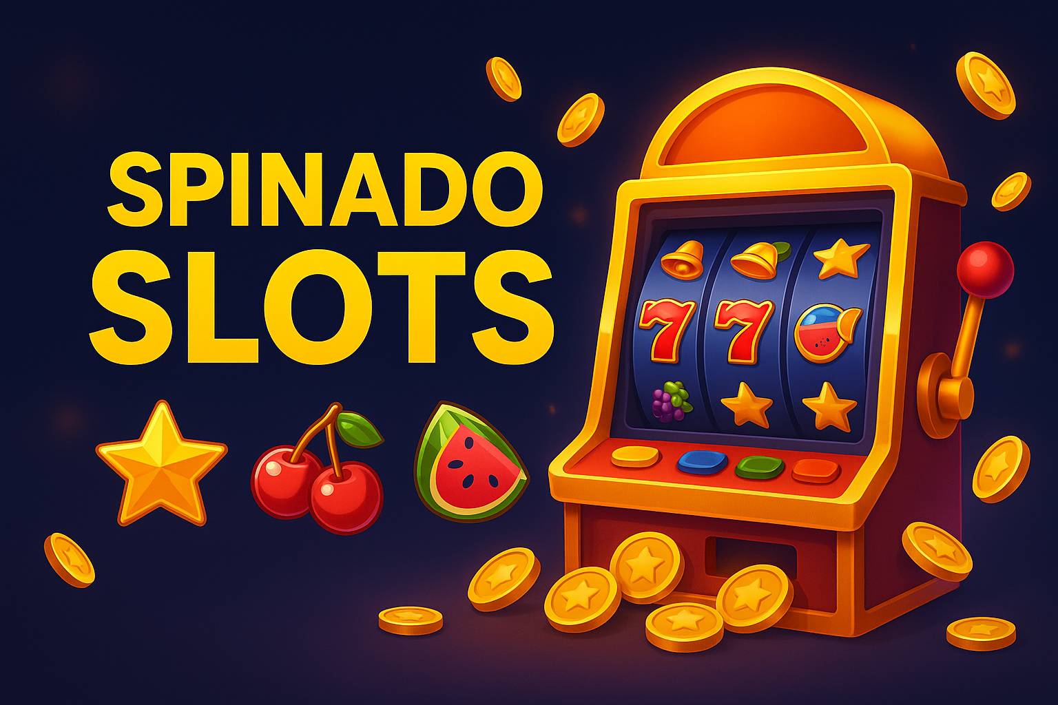 Explore o mundo das slot machines no SPINADOCasino